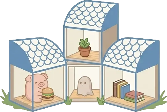 Modular display homes for little things